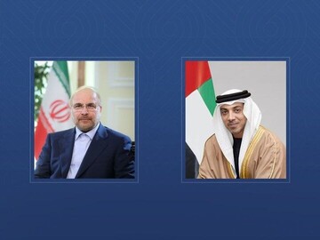 Ghalibaf, UAE official discuss regional developments