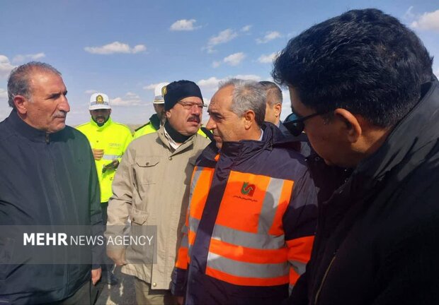 سرمست:مسیر فرعی جایگزین پل هشترود، تا ۵ روز آینده آماده می‌شود
