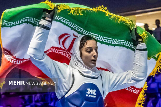 حنا زرین کمر تنها طلای ایران را کسب کرد/ پایان کار بانوان با ۵ مدال حنا زرین کمر تنها طلای ایران را کسب کرد/ پایان کار بانوان با ۵ مدال
