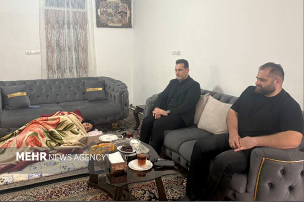 عیادت آرش میراسماعیلی از نایب رئیس فدراسیون جودو