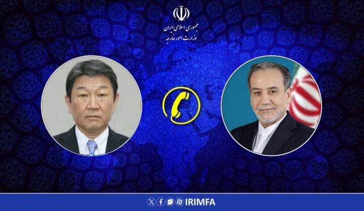 Iran, Japan FMs hold phone call on ties, Islamabad Talks
