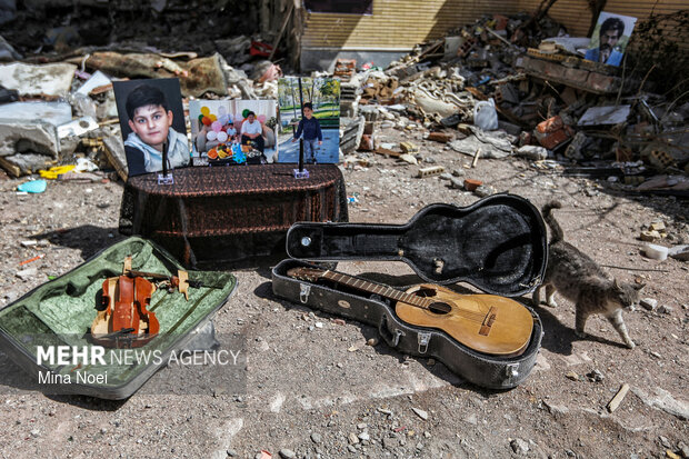 بازدید فعالین رسانه‌ای ترکیه از آثار تجاوزات آمریکایی- صهیونی در تبریز