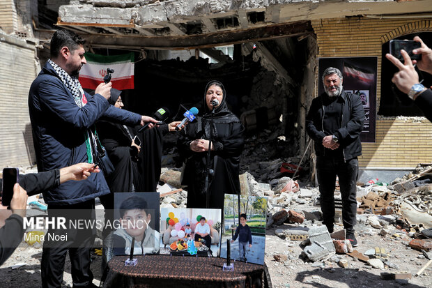 بازدید فعالین رسانه‌ای ترکیه از آثار تجاوزات آمریکایی- صهیونی در تبریز