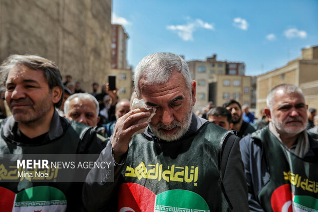 بازدید فعالین رسانه‌ای ترکیه از آثار تجاوزات آمریکایی- صهیونی در تبریز