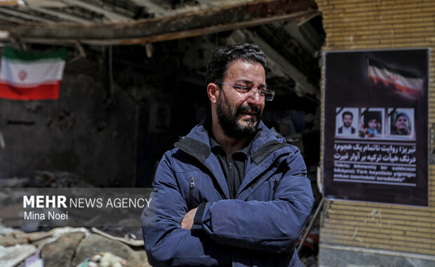 بازدید فعالین رسانه‌ای ترکیه از آثار تجاوزات آمریکایی- صهیونی در تبریز