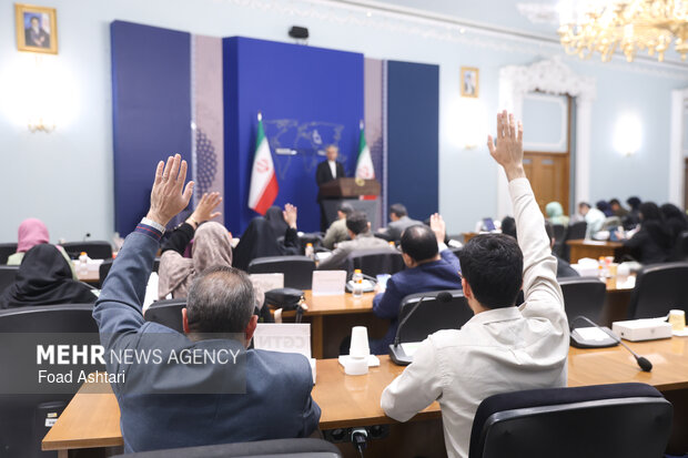 نشست خبری سخنگوی وزارت امور خارجه