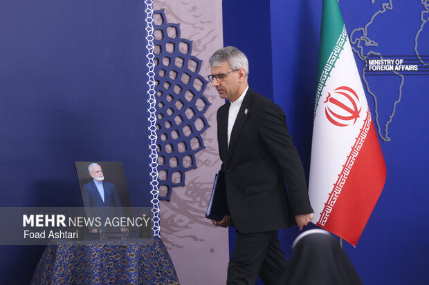 نشست خبری سخنگوی وزارت امور خارجه