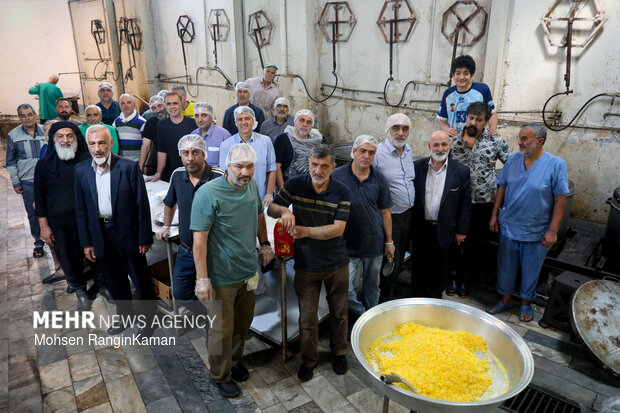 آشپزخانه جهادی موکب المهدی (عج) شمیرانات 15