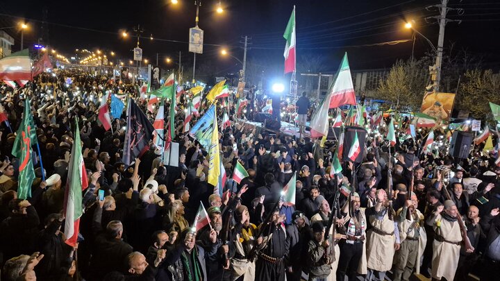 تجمع یاسوجی ها در شب چهل و ششم حماسه حضور