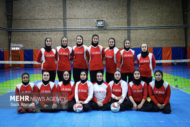اردوی والیبال نشسته بانوان در مشهد
