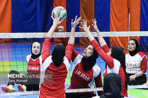 اردوی والیبال نشسته بانوان در مشهد