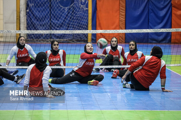 اردوی والیبال نشسته بانوان در مشهد