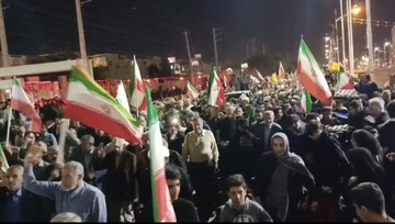 تجلی حماسه حضور گچسارانی ها در شب چهل و ششم