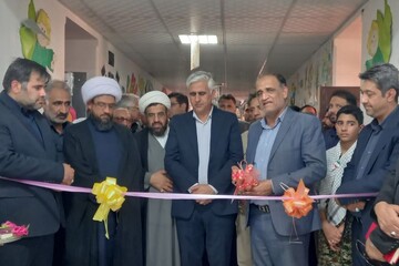 افتتاح مدرسه ۴ کلاسه روستای الله‌آباد در شهرستان نیمروز