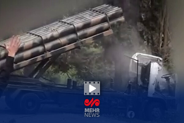رزمندگان حزب‌الله با خودروی موشک‌خورده هم شلیک می‌کنند