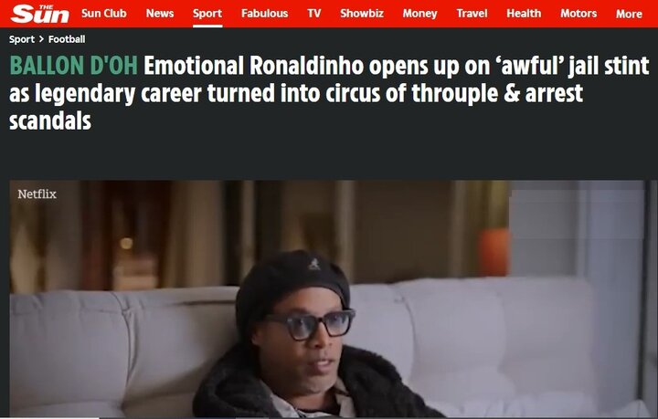 داستان عجیب زندگی ستاره مشهور فوتبال/ ماجرای بازداشت و رفتن به زندان