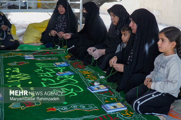 پخت نان سنتی در کوار