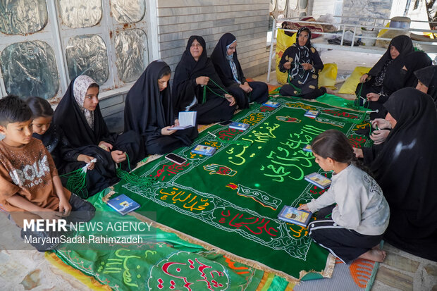 پخت نان سنتی در کوار