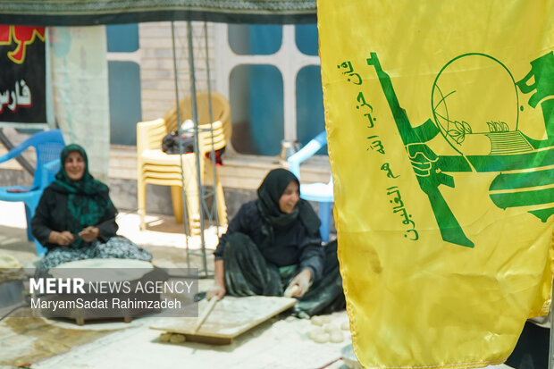 پخت نان سنتی در کوار