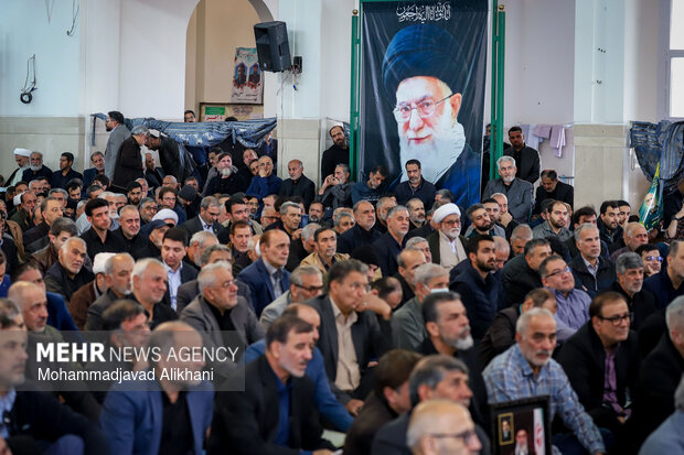 مراسم هفتمین روز شهادت سردار شهید مجید خادمی