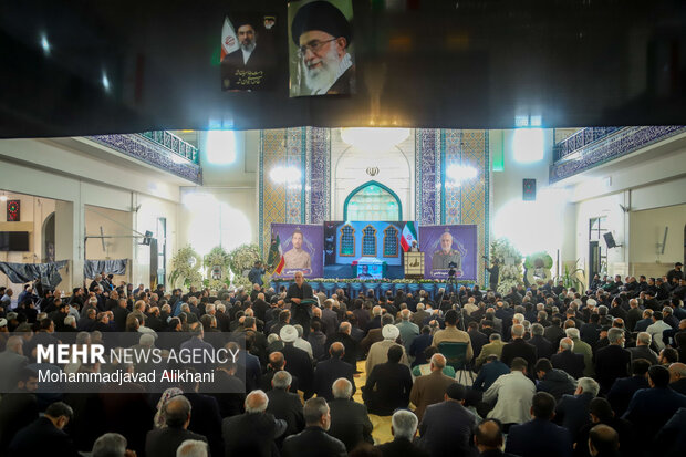 مراسم هفتمین روز شهادت سردار شهید مجید خادمی