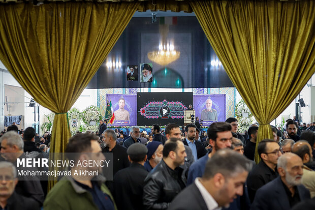 مراسم هفتمین روز شهادت سردار شهید مجید خادمی