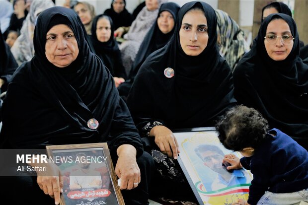 مراسم اربعین شهدای ناوشکن‌های دنا و جماران در بندرعباس