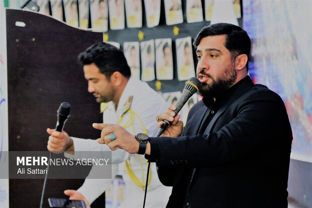 مراسم اربعین شهدای ناوشکن‌های دنا و جماران در بندرعباس