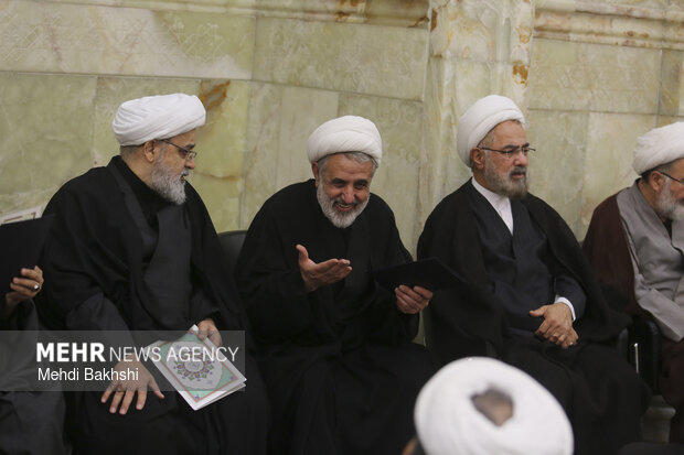 مراسم هفتمین روز شهادت دکتر سید کمال خرازی در قم