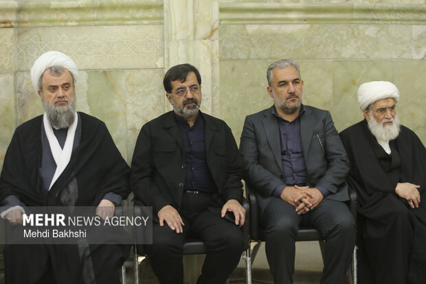 مراسم هفتمین روز شهادت دکتر سید کمال خرازی در قم