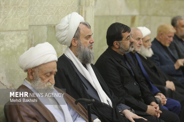 مراسم هفتمین روز شهادت دکتر سید کمال خرازی در قم