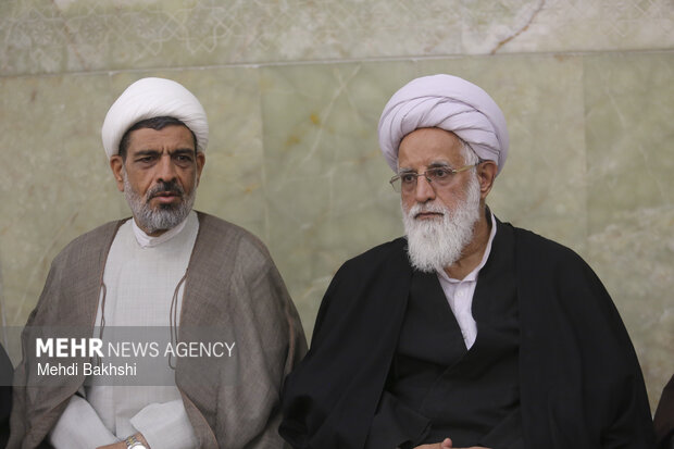 مراسم هفتمین روز شهادت دکتر سید کمال خرازی در قم