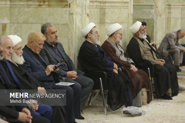 مراسم هفتمین روز شهادت دکتر سید کمال خرازی در قم