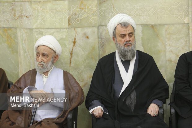 مراسم هفتمین روز شهادت دکتر سید کمال خرازی در قم