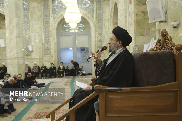 مراسم هفتمین روز شهادت دکتر سید کمال خرازی در قم