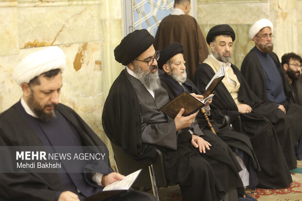 مراسم هفتمین روز شهادت دکتر سید کمال خرازی در قم