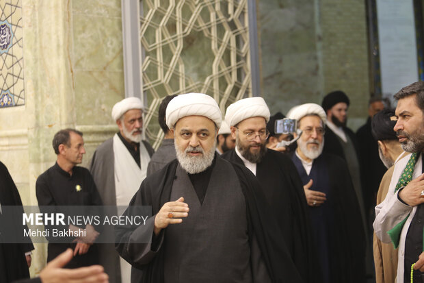 مراسم هفتمین روز شهادت دکتر سید کمال خرازی در قم