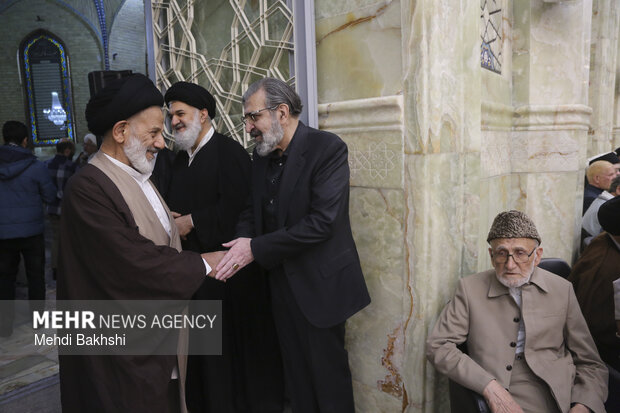 مراسم هفتمین روز شهادت دکتر سید کمال خرازی در قم