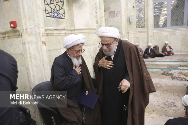 مراسم هفتمین روز شهادت دکتر سید کمال خرازی در قم