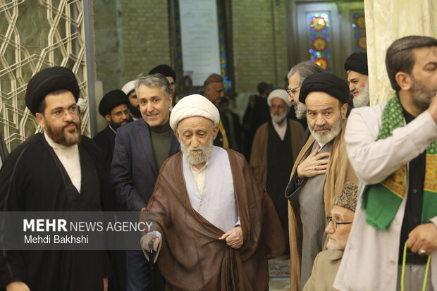 مراسم هفتمین روز شهادت دکتر سید کمال خرازی در قم