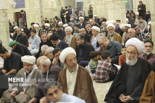 مراسم هفتمین روز شهادت دکتر سید کمال خرازی در قم