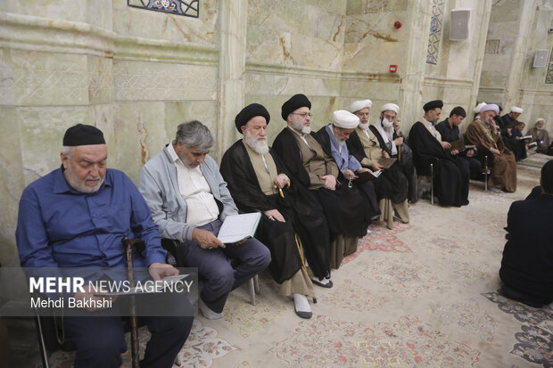 مراسم هفتمین روز شهادت دکتر سید کمال خرازی در قم