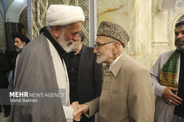 مراسم هفتمین روز شهادت دکتر سید کمال خرازی در قم