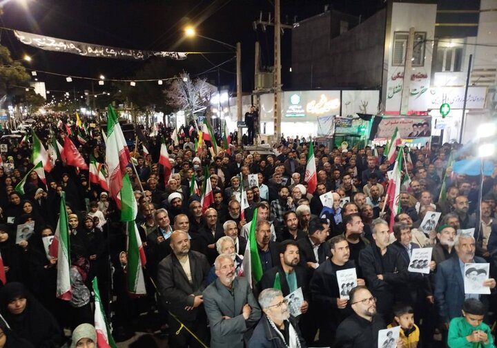 چهل و هفتمین شب میدان داری مردم بردسکن 