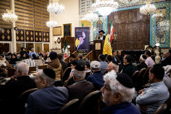 Memorial ceremony for martyred Leader at Tehran synagogue