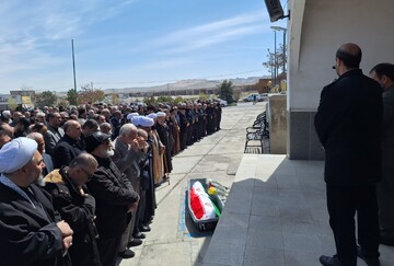 وداع تبریز با مادر شهید مدافع حرم «محمودرضا بیضایی»