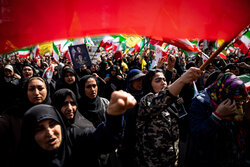 اجتماع بزرگ «دختران جان‌فدای ایران» - ۱