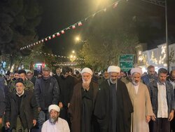 برپایی نماز استغاثه به امام زمان (عج) در بجنورد