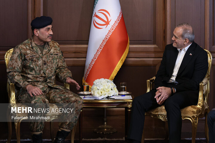 Iran seeking peace, stability in region: Pezeshkian