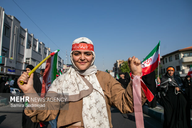 اجتماع بزرگ «دختران جان‌فدای ایران»
